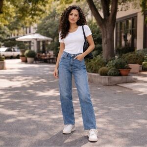 Abercrombie & Fitch 90s Straight Jeans | Size 10 |Ultra High Rise Regular